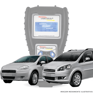Carga Obdmap Programação de telecomandos Fiat CODE2 (OBD)