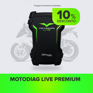 Scanner Diagnóstico de Motocicletas Motodiag Live Premium