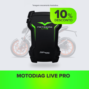 Scanner Diagnóstico de Motocicletas Motodiag Live Pro