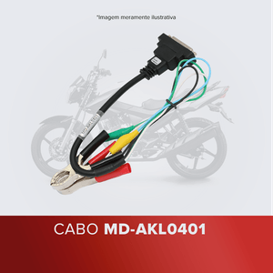 Cabo Motodiag Yamaha MD-AKL0401 Padrão