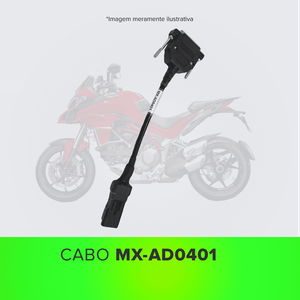 Cabo Motodiag Live MX-AD0401, para montadora Buell