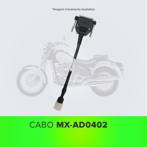 Cabo Motodiag Live MX-AD0402, para montadora Dafra