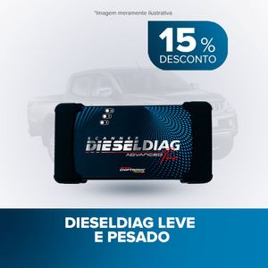 Scanner Diagnóstico Diesel Dieseldiag Leve e Pesado