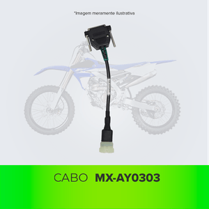 Cabo Motodiag Live MX-AY0303,  para montadora yamaha OFF ROAD
