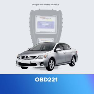 Carga obdmap Adaptação da ECU Denso Flex 89661-02P30 (Corolla 08-10)