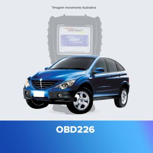 Carga Obdmap - Programação de telecomandos Ssangyong Actyon 2007/2013 OBD226
