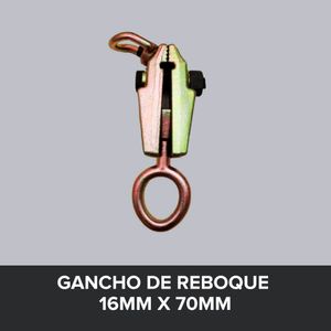 Gancho de Reboque e Extrator para até 5 toneladas 16mm X 70mm JTC-C101N