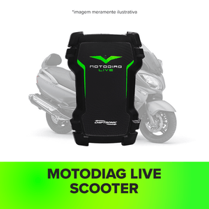 Scanner Diagnóstico de Motocicletas Motodiag Live Scooter
