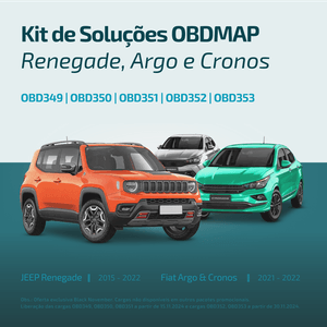 Pacote exclusivo solução Jeep Renegade e Fiat Argo e Cronos